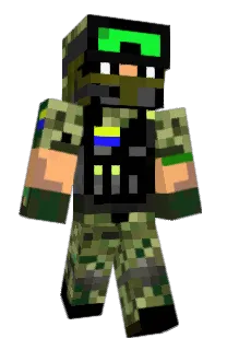 Front of Minecraft skin