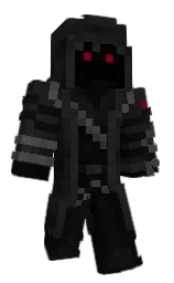 Phantommias's Minecraft skin wearing the Pan cape