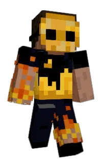 Front of GobleMc's skin