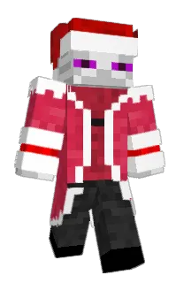 Front of Rhomax's skin