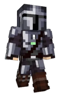 Front of Raphonaut's skin