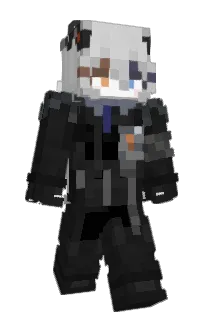 Front of Lastress's skin