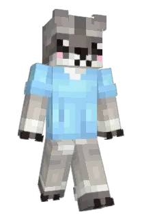 Front of JustRaacs's skin
