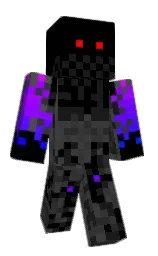 black and tundora Minecraft skin — Classic model