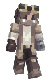 Front of v8Husk's skin