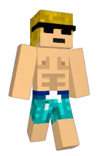 Front of Minecraft skin