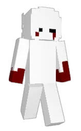 white and lonestar Minecraft skin — Slim model — first worn by crackboyyy