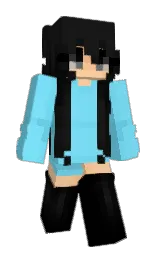 malibu and black Minecraft skin — Slim model