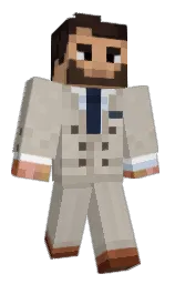 Proto's Minecraft skin wearing the Pan cape