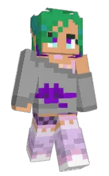 Mercyurii's Minecraft skin wearing the Migrator cape