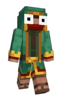 Front of Minecraft skin