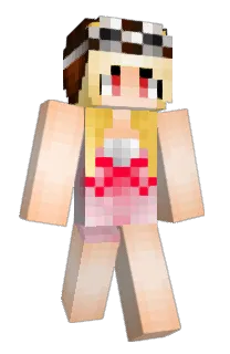 Front of Liana's skin