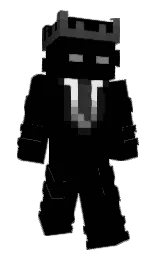 black and mine shaft Minecraft skin — Slim model — first worn by fishchan_