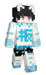 old lace and cod gray Minecraft skin — Slim model