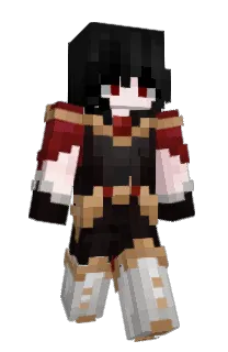Front of Heistya's skin