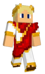 Benijy's Minecraft skin wearing the Founder's cape