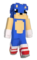 Minecraft-Skin in black und vista white — Modell: Schmal