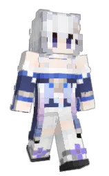 ShadowStriker58's Minecraft skin wearing the Aurora cape