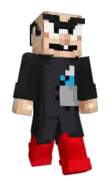 FiggDasGeld's Minecraft skin wearing the Migrator cape