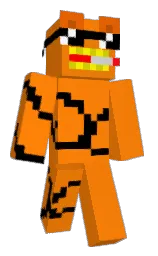 Daramju's Minecraft skin wearing the Pan cape