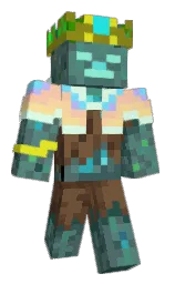 mineral green and cutty sark Minecraft skin — Classic model — first worn by kxjhmfs