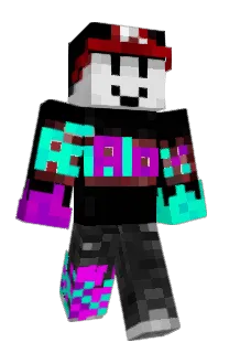 Front of ItsFrancraftYT's skin