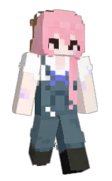 nevada and carnation pink Minecraft skin — Slim model — first worn by mo2118