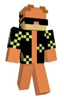 Front of JustGarfield's skin