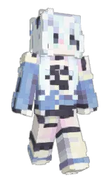 Slim Minecraft skin