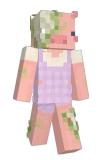 Front of Jollann's skin