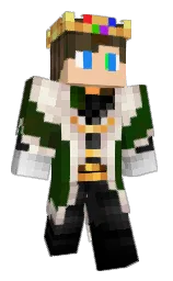 The_M0nkeyKing's Minecraft skin wearing the Migrator cape