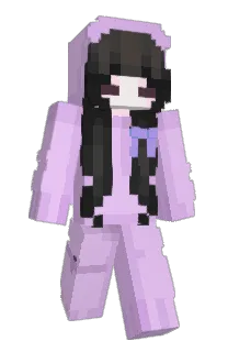Front of MeowZie's skin