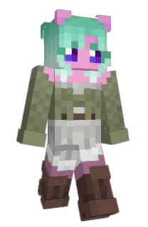 Front of XQwel's skin