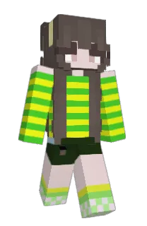 Front of Cimsly's skin