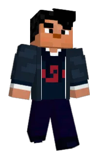 Front of Danicika's skin