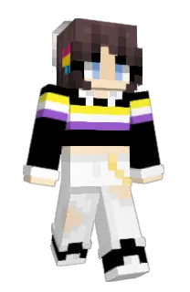Front of Minecraft skin