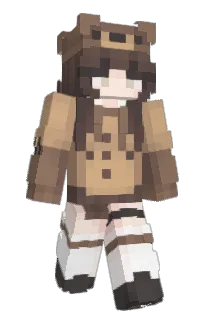 Front of Giovanka's skin