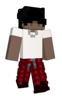 Front of Axlay's skin