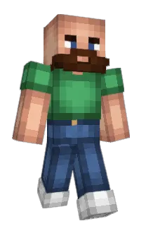 MulletMan's Minecraft skin