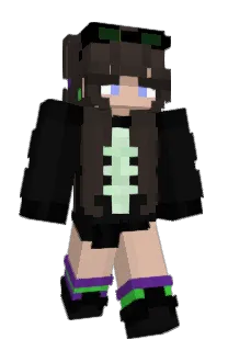 Front of Cyanpurplexed's skin