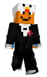 black and tahiti gold Minecraft skin — Slim model — first worn by dcplayz10