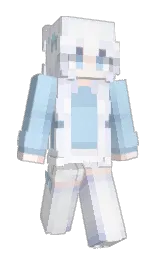 selago and white Minecraft skin — Slim model