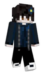 mirage and black Minecraft skin — Slim model