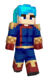 Slim Minecraft skin