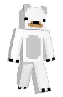 Front of Sandoof's skin