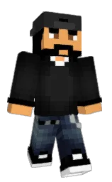 RayTG's Minecraft skin wearing the Pan cape