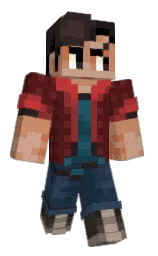 ReelSonder's Minecraft skin wearing the Migrator cape