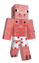 white and sunglo Minecraft skin — Classic model — first worn by Squiggle173