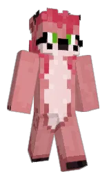 EllieDee3's Minecraft skin wearing the Pan cape