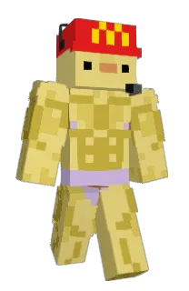 Front of Minecraft skin